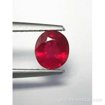 Pedra preciosa rubi natural por quilate para jóias